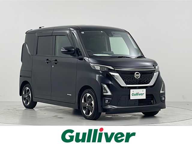 日産 ルークス HWS X プロパイロットED 大阪府 2021(令3)年 2.9万km ブラック 360°セーフティアシスト/　・インテリジェントアラウンドビューモニター/　・プロパイロット/　・インテリジェントエマージェンシーブレーキ/　・先行車発進告知/　・インテリジェントDA/　・標識検知機能/純正ナビ/　CD/DVD/Bluetooth/フルセグ/バックカメラ/両側パワースライドドア/LEDオートライト/フォグランプ/スマートキー/電動格納ミラー/ウィンカーミラー