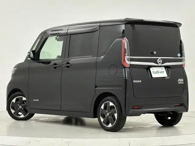 日産 ルークス HWS X プロパイロットED 大阪府 2021(令3)年 2.9万km ブラック 360°セーフティアシスト/　・インテリジェントアラウンドビューモニター/　・プロパイロット/　・インテリジェントエマージェンシーブレーキ/　・先行車発進告知/　・インテリジェントDA/　・標識検知機能/純正ナビ/　CD/DVD/Bluetooth/フルセグ/バックカメラ/両側パワースライドドア/LEDオートライト/フォグランプ/スマートキー/電動格納ミラー/ウィンカーミラー