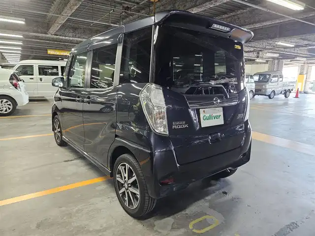 日産 デイズ ルークス ハイウェイスターX Gパッケージ 長崎県 2017(平29)年 3.3万km プレミアムパープルP 〇純正ナビ/〇フルセグTV/〇両側パワースライドドア/〇アラウンドビューモニター/〇バックカメラ/〇ETC/〇ドライブレコーダー/〇アイドリングストップ/〇エマージェンシーブレーキ/〇SRSエアバッグ/〇LEDヘッドランプ/〇革巻きステアリングホイール/〇ステアリングスイッチ/〇ブラックスエード調クロスシート/〇リヤロールサンシェード/〇純正15インチアルミホイール/〇インテリジェントキー/プッシュエンジンスターター/〇禁煙車
