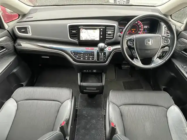 ホンダ オデッセイ アブソルート EX 埼玉県 2014(平26)年 13万km プレミアムヴィーナスブラックP (株)IDOMが運営する【じしゃロン川越店】の自社ローン専用車両になりますこちらは現金またはオートローンご利用時の価格です。自社ローンご希望の方は別途その旨お申付け下さい/純正ナビ/　・AM/FM　/　・CD/DVD/　・TV(フルセグ)/　・Bluetooth/バックカメラ/全方位カメラ/フリップダウンモニター/衝突軽減ブレーキ/レーダークルーズコントロール/ブラインドスポットモニター/パワーシート/電動格納ミラー/ドアバイザー/ハーフレザーシート/両側パワースライドドア/パドルシフト/ETC/純正フロアマット