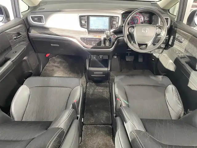 ホンダ オデッセイ アブソルート 岐阜県 2014(平26)年 10.2万km ホワイトオーキッドパール 純正SDナビ/-BT/CD/DVD/フルセグTV/両側パワースライドドア/アイドリングストップ/ドライブレコーダー/クルーズコントロール/バックカメラ/LEDヘッドライト/ステアリングスイッチ/ハーフレザーシート/スマートキー2本/ETC/取扱説明書/保証書