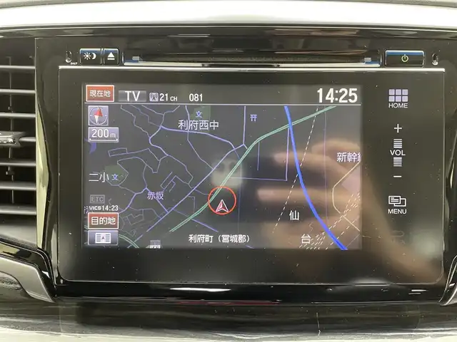 ホンダ オデッセイ アブソルート・EXホンダセンジング 宮城県 2016(平28)年 5.3万km クリスタルブラックパール 純正インターナビ　/フリップダウンモニター　/全周囲カメラ　/両側パワースライドドア　/アダプティブクルーズコントロール/衝突軽減ブレーキ　/レーンキープアシスト　/誤発進抑制機能　/ＬＥＤヘッドライト　/ブラインドスポットインフォメーション　/大型アームレスト　/運転席8wayパワーシート　/ハーフレザーシート/後席オットマン/ビルトインETC/純正18インチAW/禁煙車