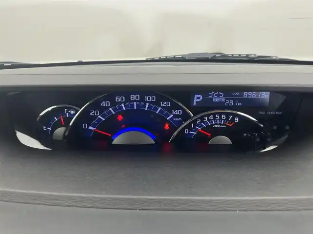 ダイハツ タント カスタム RS SAⅡ 滋賀県 2016(平28)年 9万km パールホワイトⅢ 純正７インチナビ/（Bluetooth/CD/DVD/フルセグTV)/両側パワースライドドア/レーンキープアシスト/ＬＥＤヘッドライト/プッシュスタート/スマートキー/リアサンシェード/ステアリングスイッチ/衝突被害軽減ブレーキ/ABS