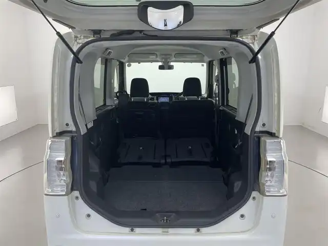 ダイハツ タント カスタム RS SAⅡ 滋賀県 2016(平28)年 9万km パールホワイトⅢ 純正７インチナビ/（Bluetooth/CD/DVD/フルセグTV)/両側パワースライドドア/レーンキープアシスト/ＬＥＤヘッドライト/プッシュスタート/スマートキー/リアサンシェード/ステアリングスイッチ/衝突被害軽減ブレーキ/ABS