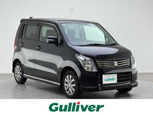 スズキ ワゴンＲ LTDⅡ 兵庫県 2012(平24)年 6.1万km ブルーイッシュブラックパール3 純正モニター付きオーディオ/CD FM AM/バックカメラ/HIDヘッドライト/オートライト/純正フロアマット/ドアバイザー/シートヒーター/ISOFIX/スマートキー/スペアキー/プッシュスタート/取扱い説明書/新車時保証書