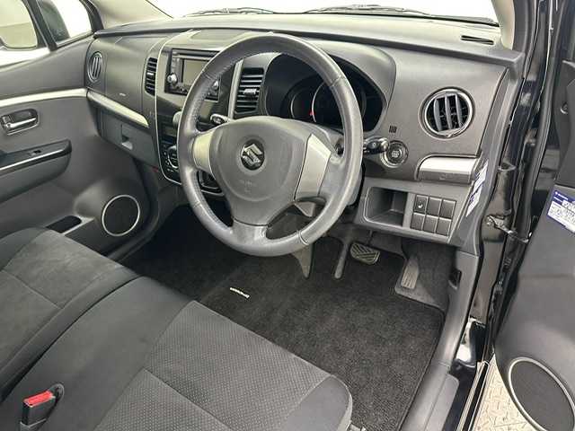 スズキ ワゴンＲ LTDⅡ 兵庫県 2012(平24)年 6.1万km ブルーイッシュブラックパール3 純正モニター付きオーディオ/CD FM AM/バックカメラ/HIDヘッドライト/オートライト/純正フロアマット/ドアバイザー/シートヒーター/ISOFIX/スマートキー/スペアキー/プッシュスタート/取扱い説明書/新車時保証書