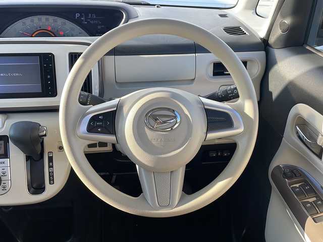 ダイハツ ムーヴ キャンバス X LTD メイクアッフ SA Ⅱ 三重県 2017(平29)年 4.7万km パールホワイトⅢ/ナチュラルベージュマイカメタリック 2トーン 純正ナビ　/両側パワースライドドア　/バックカメラ　/衝突軽減システム　/オートライト　/アイドリングストップ　/コーナーセンサー　/ステアリングスイッチ　/ＥＴＣ　/電動格納ミラー　/スペアキー　/純正フロアマット