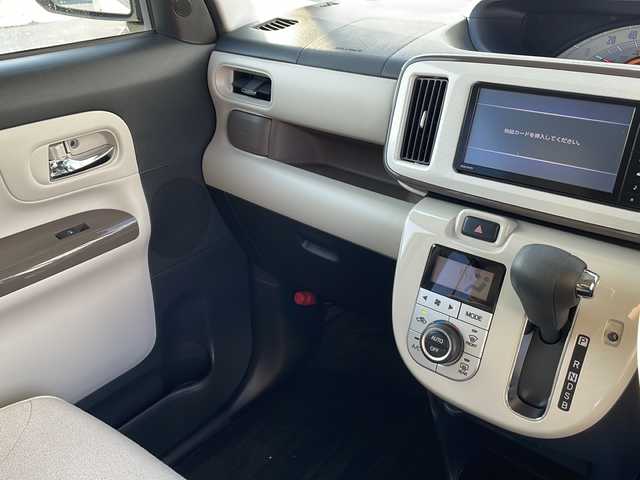 ダイハツ ムーヴ キャンバス X LTD メイクアッフ SA Ⅱ 三重県 2017(平29)年 4.7万km パールホワイトⅢ/ナチュラルベージュマイカメタリック 2トーン 純正ナビ　/両側パワースライドドア　/バックカメラ　/衝突軽減システム　/オートライト　/アイドリングストップ　/コーナーセンサー　/ステアリングスイッチ　/ＥＴＣ　/電動格納ミラー　/スペアキー　/純正フロアマット