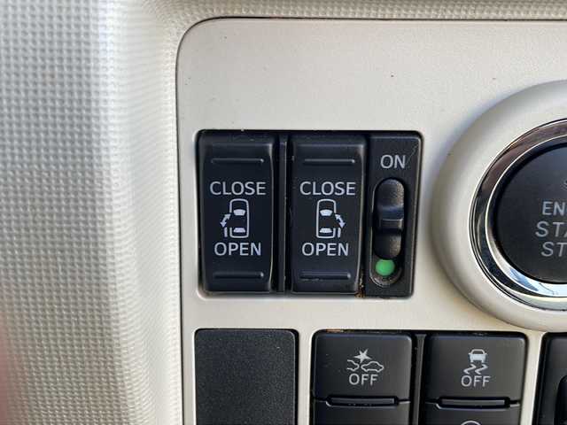 ダイハツ ムーヴ キャンバス X LTD メイクアッフ SA Ⅱ 三重県 2017(平29)年 4.7万km パールホワイトⅢ/ナチュラルベージュマイカメタリック 2トーン 純正ナビ　/両側パワースライドドア　/バックカメラ　/衝突軽減システム　/オートライト　/アイドリングストップ　/コーナーセンサー　/ステアリングスイッチ　/ＥＴＣ　/電動格納ミラー　/スペアキー　/純正フロアマット