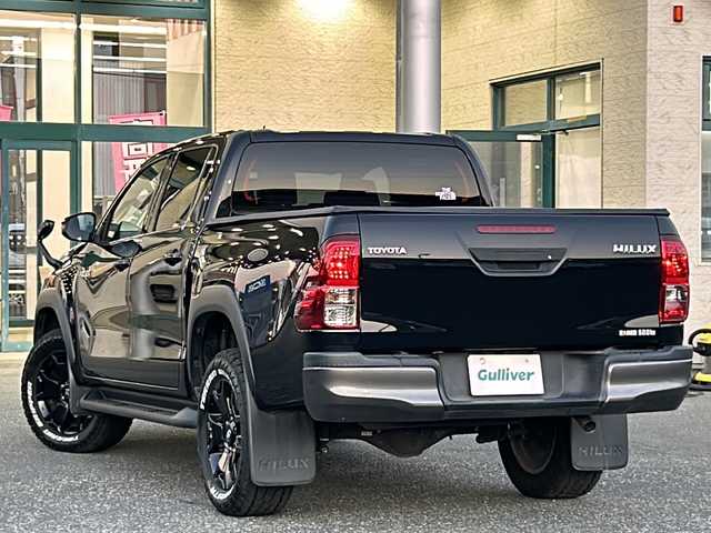 トヨタ ハイラックス Z ブラックラリーエディション 愛知県 2019(平31)年 5.6万km アティチュードブラックマイカ 禁煙車/純正メモリナビ/　　AM/FM/CD/DVD/BT/フルセグＴＶ/純正マッドガード/純正18インチAW/リアバンパープロテクター/荷台キャノピー/バックカメラ/前方ドライブレコーダー/クルーズコントロール/レーンキープアシスト/プリクラッシュセーフティ/ダウンヒルアシストコントロール/横滑り防止装置/盗難防止装置/LEDヘッドライト/フォグランプ/オートライト/ETC/Wエアバッグ/保証書/取説/スペアキー