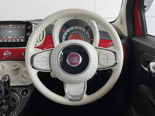 フィアット ５００ 1．2 ポップ 山形県 2019(令1)年 3.2万km ロッソ・オフィチーナ Chocomooエディション/純正AWスタッドレス(175/65/R14)有り/純正ディスプレイオーディオ/・Bluetooth/USB/・AppleCarPlay/AndoroidAuto/キーレス/アイドリングストップ