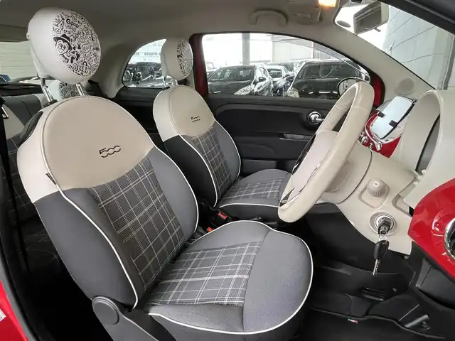 フィアット ５００ 1．2 ポップ 山形県 2019(令1)年 3.2万km ロッソ・オフィチーナ Chocomooエディション/純正AWスタッドレス(175/65/R14)有り/純正ディスプレイオーディオ/・Bluetooth/USB/・AppleCarPlay/AndoroidAuto/キーレス/アイドリングストップ