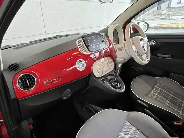 フィアット ５００ 1．2 ポップ 山形県 2019(令1)年 3.2万km ロッソ・オフィチーナ Chocomooエディション/純正AWスタッドレス(175/65/R14)有り/純正ディスプレイオーディオ/・Bluetooth/USB/・AppleCarPlay/AndoroidAuto/キーレス/アイドリングストップ