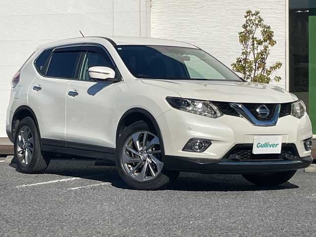 日産 エクストレイル 20Xtt エマージェンシーブレーキ 千葉県 2017(平29)年 8.4万km ブリリアントホワイトパール ナビ　全方位カメラ　電動リアドア　ドラレコ　フルセグ　クルコン　ＢＴ　ＥＴＣ　エマブレ　シートヒーター　科プロんシート　スマートキー　ステアスイッチ　ＬＥＤライト　オートライト　１８インチＡＷ　４ＷＤ