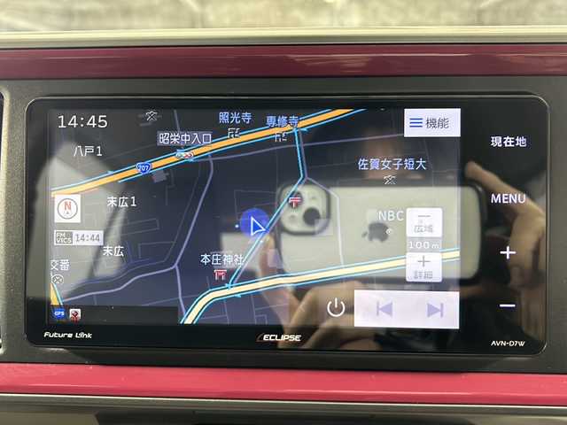 トヨタ パッソ モーダ　S 佐賀県 2017(平29)年 5.1万km ファイアークォーツレッドM SDナビ(ECLIPSE)/AM/FM/CD/Bluetooth/フルセグ/バックカメラ/前方ドライブレコーダー(ナビ連携)/ETC/電動格納ミラー/純正フロアマット/前後コーナーセンサー/横滑り防止装置/衝突被害軽減システム/盗難防止装置/オートライト/LEDヘッドライト/スマートキー/スペアキー1本