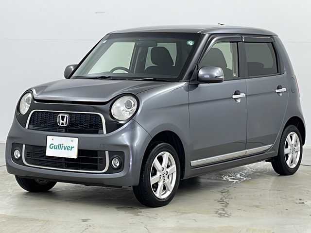 ホンダ Ｎ ＯＮＥ プレミアム Lパッケージ 道央・札幌 2013(平25)年 6.4万km ポリッシュドメタルメタリック ・4WD/・純正CD/USB/AUX/・ECON/・横滑り防止/・オートエアコン/・オートライト/・ETC/・スマートキー/・社外エンジンスターター/・純正ドアバイザー/・純正フロアマット/・HIDヘッドライト/・フォグランプ