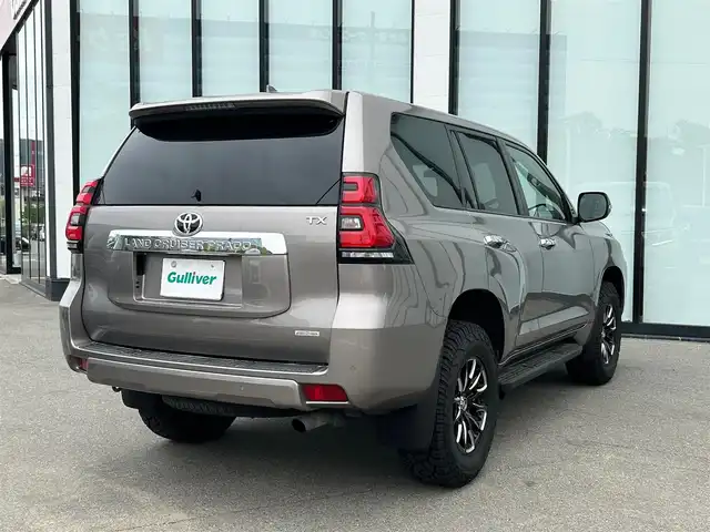トヨタ ランドクルーザー プラド TX 大阪府 2021(令3)年 6万km アバンギャルドブロンズメタリック 純正ナビ/   Bluetooth/USB/衝突軽減/全方位モニター/４ＷＤ/レーダークルーズコントロール/横滑り防止装置/ドライブレコーダー/オートマチックハイビーム/WORKホイール/純正フロアマット/コーナーセンサー/プッシュスタート/スマートキー/ビルトインＥＴＣ/ＬＥＤライト