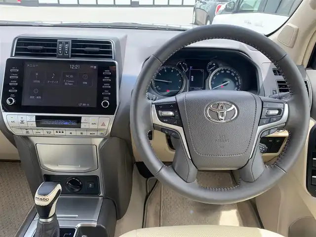トヨタ ランドクルーザー プラド TX 大阪府 2021(令3)年 6万km アバンギャルドブロンズメタリック 純正ナビ/   Bluetooth/USB/衝突軽減/全方位モニター/４ＷＤ/レーダークルーズコントロール/横滑り防止装置/ドライブレコーダー/オートマチックハイビーム/WORKホイール/純正フロアマット/コーナーセンサー/プッシュスタート/スマートキー/ビルトインＥＴＣ/ＬＥＤライト