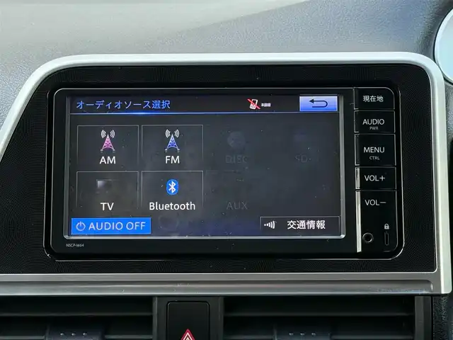 トヨタ シエンタ G 福岡県 2016(平28)年 3.8万km ブラックマイカ 純正7型SDナビ（ワンセグTV/CD/BT）バッグモニタートヨタセーフティーセンス両側パワスラETC前後ドラレコ純正フロアマット横滑り防止装置スマートキープッシュスタート