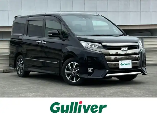 トヨタ ノア Si ダブルバイビーⅡ 静岡県 2020(令2)年 6.9万km ブラック 特別仕様車/トヨタセーフティセンス/純正９型ナビ/フルセグＴＶ/ＤＶＤ再生/ＢＴ/バックカメラ/ＥＴＣ/純正１２型後席モニター/ＬDA/ＰＫＳＢ/前後コーナーセンサー/両側電動スライドドア/ＬＥＤヘッドライト/オートライト/オートハイビーム/純正フロアマット/純正１６ＡＷ