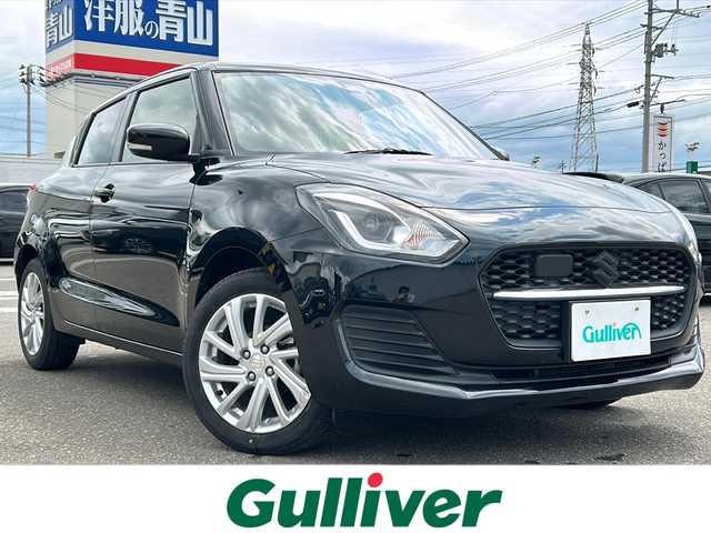 スズキ スイフト XG 秋田県 2022(令4)年 3.2万km スーパーブラックパール ワンオーナー/純正メモリーナビ/（BT/CD/DVD）/ブラインドスポットモニター/シートヒータ（D席）/スペアキー1本/クルーズコントロール（追従有)/レーンキープアシスト/純正16インチアルミホイール/取説・保証書　　　　　　