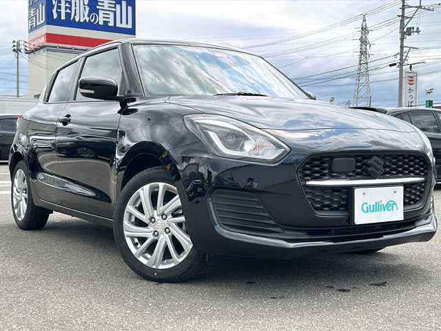 スズキ スイフト XG 秋田県 2022(令4)年 3.2万km スーパーブラックパール ワンオーナー/純正メモリーナビ/（BT/CD/DVD）/ブラインドスポットモニター/シートヒータ（D席）/スペアキー1本/クルーズコントロール（追従有)/レーンキープアシスト/純正16インチアルミホイール/取説・保証書　　　　　　
