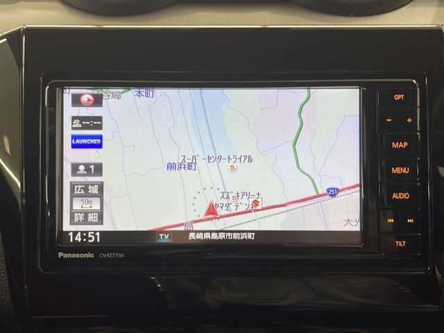 スズキ スイフト XG 長崎県 2022(令4)年 3.2万km スーパーブラックパール ワンオーナー/純正メモリーナビ/（BT/CD/DVD）/ブラインドスポットモニター/シートヒータ（D席）/スペアキー1本/クルーズコントロール（追従有)/レーンキープアシスト/純正16インチアルミホイール/取説・保証書