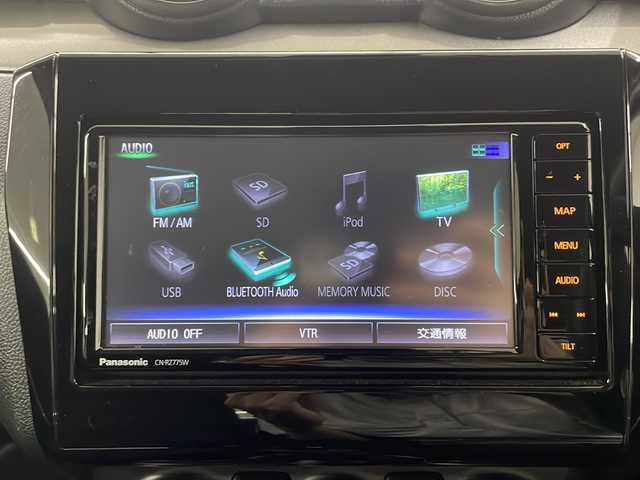 スズキ スイフト XG 長崎県 2022(令4)年 3.2万km スーパーブラックパール ワンオーナー/純正メモリーナビ/（BT/CD/DVD）/ブラインドスポットモニター/シートヒータ（D席）/スペアキー1本/クルーズコントロール（追従有)/レーンキープアシスト/純正16インチアルミホイール/取説・保証書