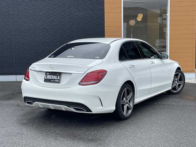 メルセデス・ベンツ Ｃ２２０ｄ アバンギャルド　AMGライン 栃木県 2016(平28)年 5.3万km ポーラホワイト ワンオーナー/レーダーセーフティパッケージ/ベーシックパッケージ/プレミアムパッケージ/レザーエクスクルーシブパッケージ/エアバランスパッケージ/AMGライン/ナビ/フルセグTV/バックカメラ/ETC/パークトロニック /レーンキープアシスト/ブラインドスポット /本革シート/シートヒーター /パワーシート /パワートランクリッド/LEDヘッドライト/オートライト/エアサスペンション/ヘッドアップディスプレイ/アンビエントライト