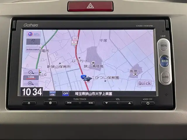 ホンダ フリード G ジャストセレクション+ 埼玉県 2014(平26)年 3.7万km プレミアムスパークルブラックパール ・純正ナビVXM-145VSi/(ワンセグTV/CD/DVD/Bluetooth/SD/AM/FM)/・バックカメラ/・両側パワースライドドア /・ビルトインETC/・ハーフレザーシート/・オートディスチャージヘッドライト/・電動格納ミラー/・純正フロアマット