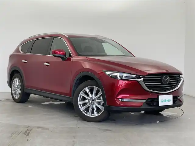 マツダ ＣＸ－８ XD プロアクティブ 富山県 2017(平29)年 3.1万km ソウルレッドクリスタルM BOSEサウンド/純正ナビ（AM/FM/DVD/BT/USB/フルセグ）/全方位カメラ/後席モニター/ETC/ドライブレコーダー/ヘッドアップディスプレイ/ブラインドスポットモニター/D席パワーシート/D席メモリシート/シートヒーター/ハンドルヒーター/衝突被害軽減システム/レーダークルーズコントロール/レーンキープアシスト/コーナーセンサー/横滑り防止装置/アイドリングストップ/純正アルミホイール/純正フロアマット/オートホールド付電子パーキング/スマートキー/スペアキー