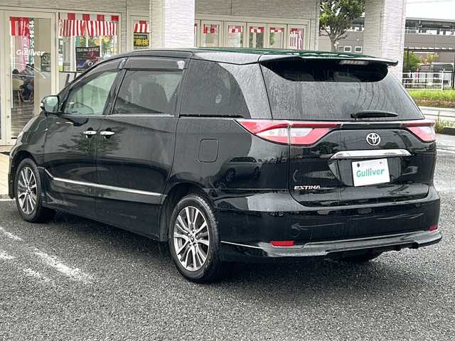 トヨタ エスティマ アエラス プレミアム 千葉県 2018(平30)年 8.1万km ブラック エアロパーツ　１０型ナビＮＳＺＮ－Ｚ６６Ｔ　バックカメラ　両側パワースライドドア　ＰＣＳ　ＡＨＢ　ＬＤＡ　セーフティセンス　クルコン　ＥＴＣ　パワーシート　ハーフレザー　１７インチＡＷ　スマートキー