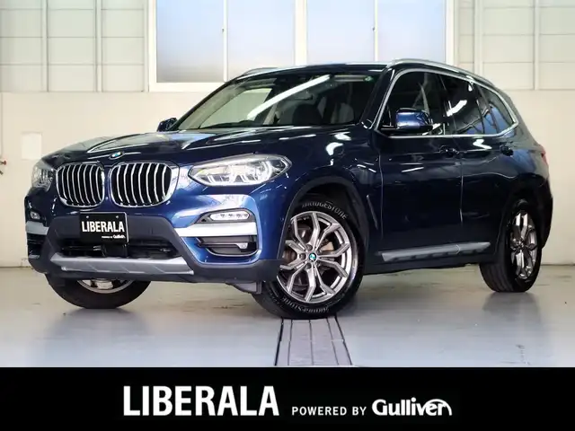 ＢＭＷ Ｘ３ xDrive20d Xライン 兵庫県 2019(令1)年 4.8万km 青 純正ナビ/全方位カメラ/フルセグTV/ETC/ACC/LDW/BLIS/黒革シート/パワーシート/シートヒーター/ベンチレーション/ワイヤレスチャージ/LEDヘッドライト/コンフォートアクセス/前後ドライブレコーダー/純正19インチAW