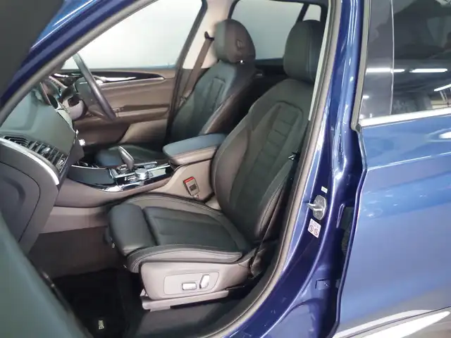 ＢＭＷ Ｘ３ xDrive20d Xライン 兵庫県 2019(令1)年 4.8万km 青 純正ナビ/全方位カメラ/フルセグTV/ETC/ACC/LDW/BLIS/黒革シート/パワーシート/シートヒーター/ベンチレーション/ワイヤレスチャージ/LEDヘッドライト/コンフォートアクセス/前後ドライブレコーダー/純正19インチAW