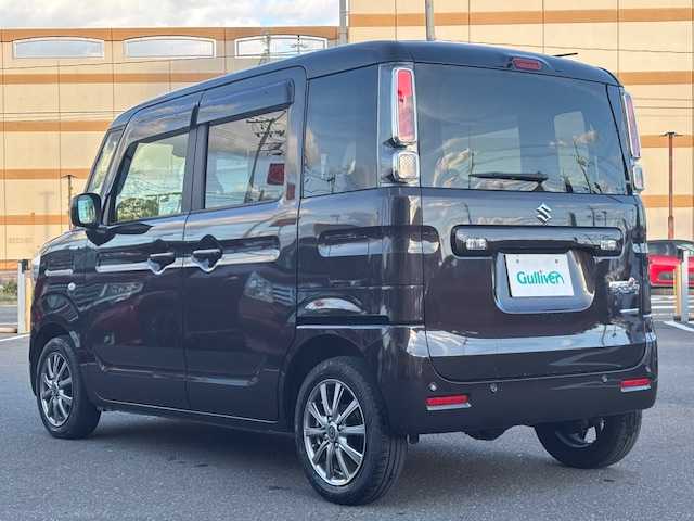 スズキ スペーシア HYBRID G 宮城県 2023(令5)年 3.1万km アーバンブラウンパールメタリック 登録時走行距離30489km/1オーナー/ディスプレイオーディオ/Bluetooth/CD/DVD/衝突軽減ブレーキ/コーナーセンサー/両側パワースライド/シートヒーター/オートライト/アイドリングストップ/フロアマッ/ドアバイザー
