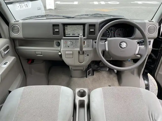 スズキ エブリィ ワゴン PZターボ スペシャル 神奈川県 2008(平20)年 6.4万km ブルーイッシュブラックパール3 ワンオーナー/ターボ車/両側パワースライドドア/電動オートステップ/社外HDDナビ/リモコンキー/ETC/純正14インチアルミ