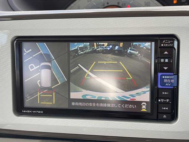 ダイハツ ムーヴ キャンバス X メイクアップ リミテッド SAⅢ 広島県 2022(令4)年 2.1万km スムースグレーマイカメタリック/ファイアークォーツレッドメタリック 2トーン 禁煙/純正ナビ/CD/DVD/DTV/Bluetooth/パノラミックビューモニター/両側パワースライドドア/オートライト/オートハイビーム/ETC/スマートキー/プッシュスタート/純正フロアマット/純正ドアバイザー/アイドリングストップ