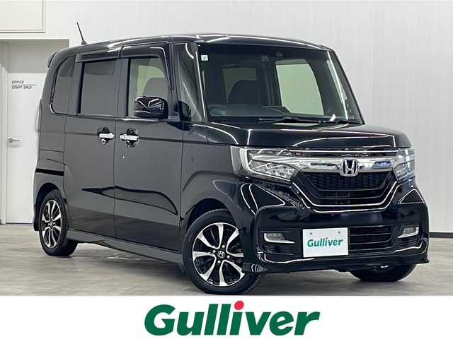 ホンダ Ｎ ＢＯＸ G L ホンダセンシング 長崎県 2019(平31)年 7.1万km クリスタルブラックパール 純正メモリナビ/（フルセグ/CD/DVD/Bluetooth）/バックカメラ/片側パワースライドドア/ホンダセンシング/・アダプティブクルーズコントロール/・衝突軽減ブレーキ/・レーンキープアシスト/・誤発進抑制機能/・歩行者事故低減ステアリング/ETC/オートライト/LEDヘッドライト/フォグライト/電動格納ミラー/アイドリングストップ/ウィンカーミラー/ドアバイザー