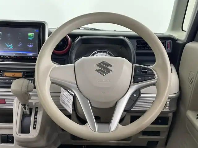 スズキ スペーシア HYBRID X 栃木県 2022(令4)年 3.8万km ライトブロンズパールメタリック 純正ナビ/（ＣＤ／ＤＶＤ／フルセグ／Bｌｕｅｔｏｏｔｈ）　/バックカメラ　/コーナーセンサー　/ビルトインＥＴＣ　/両側パワースライドドア　/シートヒーター　/ＬＥＤヘッドライト　/フォグランプ　/スマートキー/プッシュスタート/アイドリングストップ/オートライト/ステアリングスイッチ/ウインカーミラー/純正フロアマット