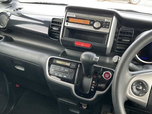 ホンダ Ｎ ＢＯＸ カスタム G Lパッケージ 道北・旭川 2013(平25)年 7.4万km プレミアムゴールドパープルパール /4WD//禁煙車//純正オーディオ//CD/AUX//エンジンスターター//片側電動ドア//横滑り防止//オートライト//HIDヘッドライト//フォグライト//プッシュスタート//スマートキー//純正フロアマット//モデューロAW夏タイヤ積込