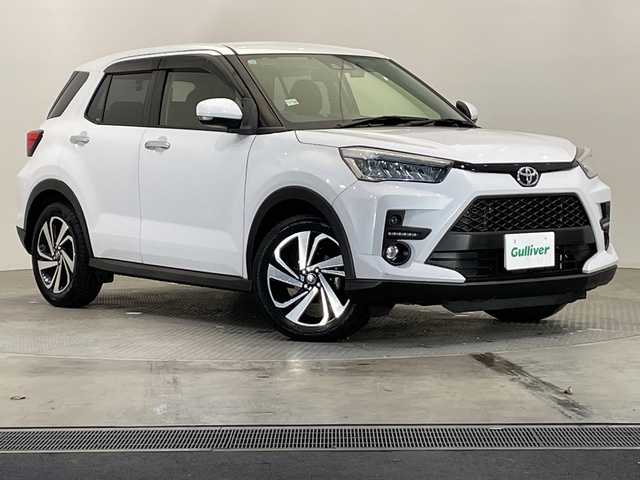 トヨタ ライズ Z 栃木県 2019(令1)年 6.9万km シャイニングホワイトパール ワンオーナー/純正SDナビ/（CD/フルセグTV/Bluetooth/SD）/バックカメラ/トヨタセーフティセンス/コーナーセンサー/ビルトインETC/前後ドライブレコーダー/前席シートヒーター/禁煙車/オートライト/LEDヘッドライト/横滑り防止装置/フォグランプ/スマートキー/プッシュスタート/アイドリングストップ/ステアリングスイッチ/革巻きステアリング/ウィンカーミラー/純正17インチアルミホイール/純正フロアマット