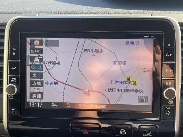 日産 セレナ ハイウェイスター Vセレクション 秋田県 2017(平29)年 11.4万km ダイヤモンドブラック (株)IDOMが運営する【じしゃロン秋田店】の自社ローン専用車両になりますこちらは現金またはオートローンご利用時の価格です。自社ローンご希望の方は別途その旨お申付け下さい/セーフティパックB/プロパイロット/インテリジェントパーキングアシスト（駐車支援システム）/インテリジェントアラウンドビューモニター（移動物検知機能付）/インテリジェントDA（ふらつき警報）/電動パーキングブレーキ/オートブレーキホールド/ヒーター付ドアミラー/ステアリングスイッチ/サイド・カーテンエアバッグ/インテリジェントエマージェンシーブレーキ/インテリジェントLI（車線逸脱防止支援システム）/LDW（車線逸脱警報）/インテリジェント BSI（後側方衝突防止支援システム）/RCTA（後退時車両検知警報）/踏み間違い衝突防止アシスト/標識検知機能/車両接近通報装置/フロント&バックソナー/純正SDナビ【CD/DVD/Blu-ray/SD/USB/Bluetooth/MUSIC STOCKER/iPod/WALKMAN】/フリップダウンモニター/バックカメラ/フルセグTV/ETC/両側パワースライドドア/前方ドライブレコーダー/LEDヘッドライト/