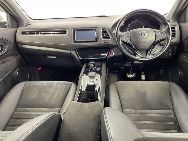 ホンダ ヴェゼル ハイブリッド RS ホンダセンシング 鹿児島県 2016(平28)年 2.2万km モルフォブルーP ホンダセンシング/・衝突軽減ブレーキ/・誤発進抑制機能/・クルーズコントロール/・車線維持支援システム/純正メモリナビ/CD/DVD/BT/フルセグTV/バックカメラ/LEDオートライト/フォグランプ/合皮ハーフレザーシート/シートヒーター/純正18インチアルミホイール/パドルシフト/アイドリングストップ/スマートキー/前後ドライブレコーダー/ビルトインETC