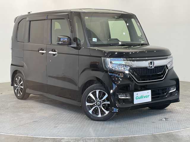 ホンダ Ｎ ＢＯＸ カスタム G L ホンダセンシング 栃木県 2018(平30)年 4.4万km 黒 カロッツェリアナビ/(CD/DVD/フルセグTV/Bluetooth/SD/HDMI/USB)/ホンダセンシング/レーンキープアシスト/衝突軽減システム/クルーズコントロール/両側パワースライドドア/バックカメラ/禁煙車/ETC/盗難防止システム/電動格納ミラー/スマートキー/プッシュスタート