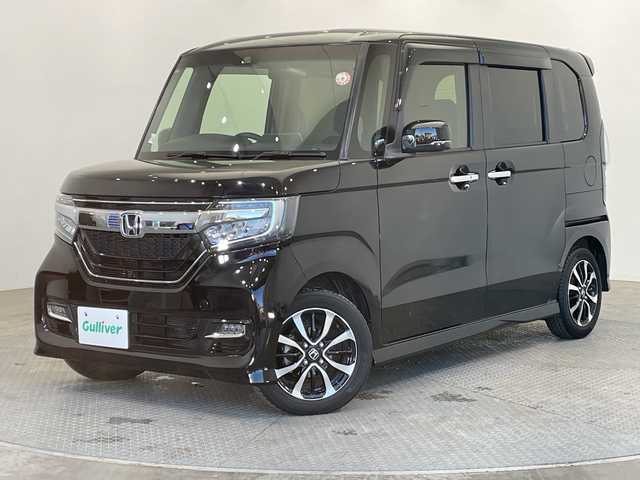 ホンダ Ｎ ＢＯＸ カスタム G L ホンダセンシング 栃木県 2018(平30)年 4.4万km 黒 カロッツェリアナビ/(CD/DVD/フルセグTV/Bluetooth/SD/HDMI/USB)/ホンダセンシング/レーンキープアシスト/衝突軽減システム/クルーズコントロール/両側パワースライドドア/バックカメラ/禁煙車/ETC/盗難防止システム/電動格納ミラー/スマートキー/プッシュスタート