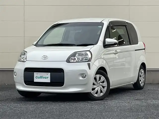 トヨタ ポルテ G 茨城県 2013(平25)年 4.6万km ホワイトパールクリスタルシャイン 社外ナビ（VIE-X007W-S）/DVD/フルセグ/Bluetoot/バックカメラ/前後ドライブレコーダー/パワースライドドア/シートヒーター/純正HIDヘッドライト/エンジンプッシュスタート/コーナーポール/スペアキー