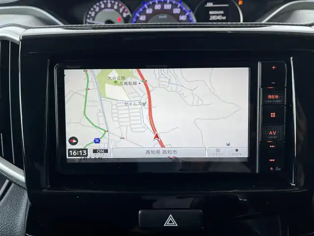スズキ ソリオ バンディット HV MV 高知県 2020(令2)年 5.7万km スーパーブラックパール 衝突軽減システム/SDナビ/レーダークルーズコントロール/フルセグ/CD DVD/Bluetooth/バックカメラ/コーナーセンサー/純正アルミホイール/LEDヘッドライト/オートライト/ETC/ステアリングスイッチ/スマートキー/プッシュスタート