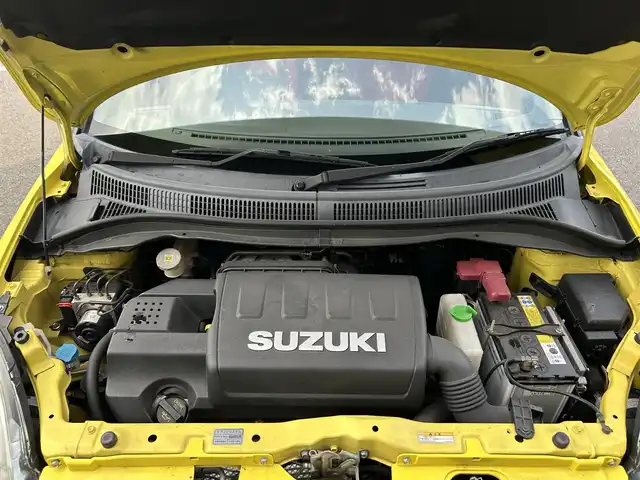 スズキ スイフト スポーツ 栃木県 2006(平18)年 11.1万km チャンピオンイエロー ナビ/スタットレス/社外AW15インチ/純正フロアマット/ETC/純正LEDヘッドライト/フォグランプ/カーテンエアバッグ/スペアキー1本