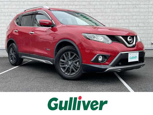 日産 エクストレイル ハイブリッド 20X ブラック エクストリーマーX ブレーキ 道央・札幌 2016(平28)年 12.4万km バーニングレッド (株)IDOMが運営する【じしゃロン札幌店】の自社ローン専用車両になります。こちらは現金またはオートローンご利用価格です。自社ローンご希望の方は別途その旨お申し付けください。/シートヒーター /スマートキー×２/クルコン/純正ナビ/フルセグTV/ルーフレール/エマブレ/オートライト/LEDライト/パワーバックドア