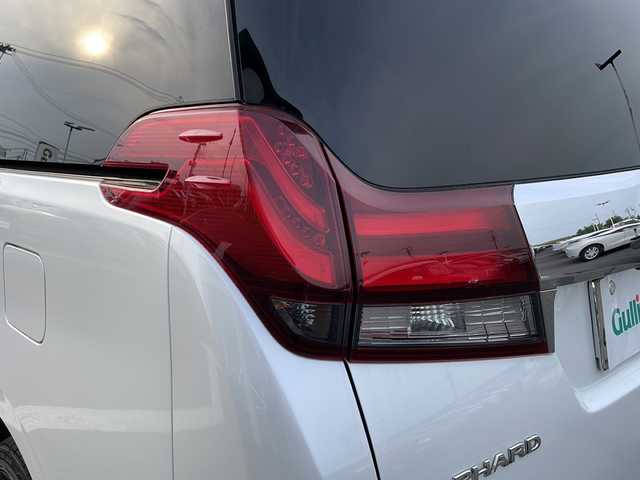 トヨタ アルファードハイブリット G 新潟県 2016(平28)年 11万km ホワイトパールクリスタルシャイン メーカーオプションナビ/フルセグTV/BT/CD/DVD/AUX/バックカメラ/JBL/両側パワースライドドア/フリップダウンモニター/レーダークルーズコントロール/ETC/4WD/オットマン/D＋N席　パワーシート/ドライブレコーダー前後/ナノイーエアコン/スペアキー1本/スマートキー/社外19インチアルミホイール/ウォークスルー